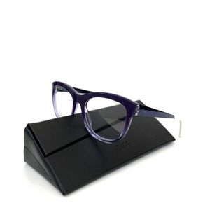 New DIOR Eyewear Purple CD3288 KW7 52 18 145 Eyeglasses Hand Made Eyeglasses